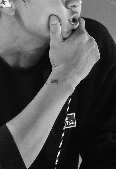 chanyeol tattoo